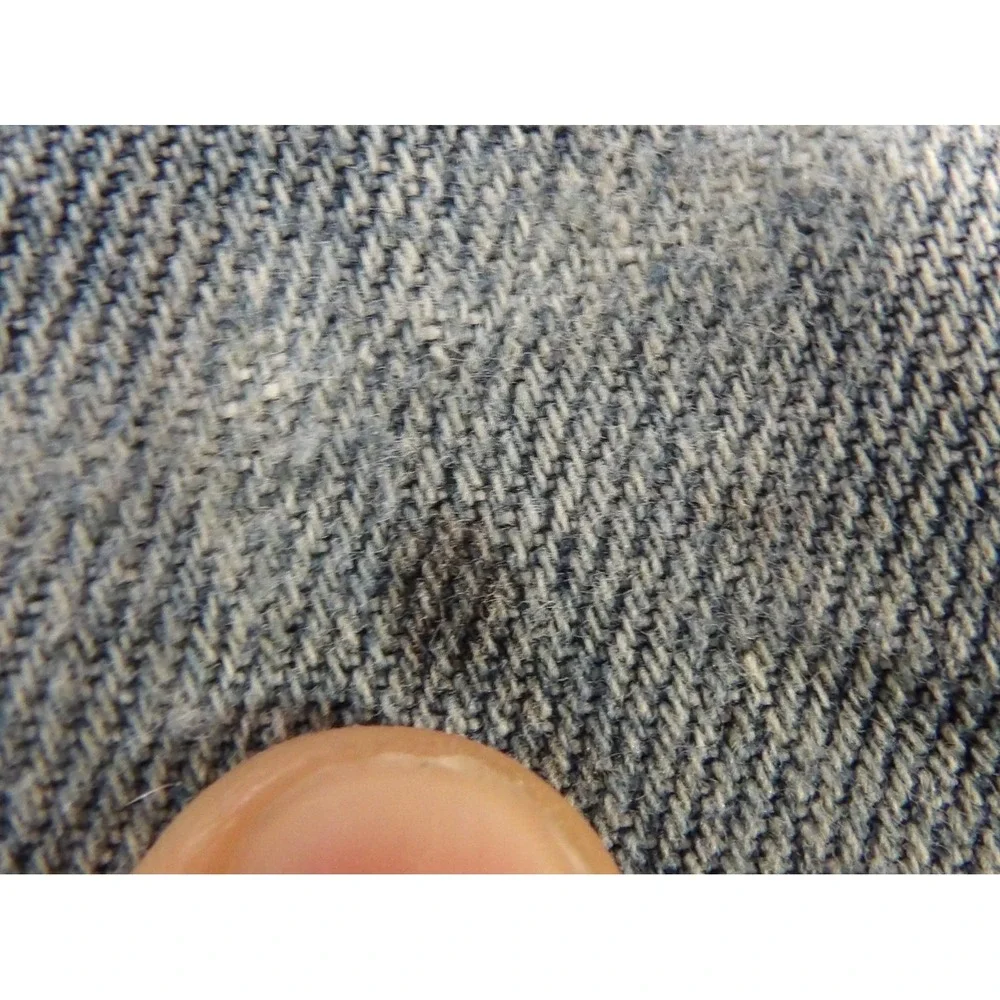 VTG Levis 569 Loose Straight Jeans Men 36x34 Blue Distressed Baggy Hemmed Denim